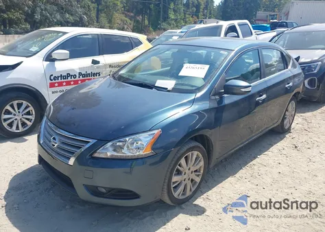 2015 Nissan Sentra Sl z USA, uszkodzony, nr VIN 3N1AB7AP9FY287360